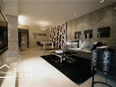 簡(jiǎn)約而不簡(jiǎn)單，設(shè)計(jì)感突出，符合業(yè)主對(duì)時(shí)尚的追求理念