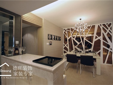 簡(jiǎn)約而不簡(jiǎn)單，設(shè)計(jì)感突出，符合業(yè)主對(duì)時(shí)尚的追求理念